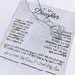 To My Daughter Gifts Necklace From Mom Dad Mother Father Necklace