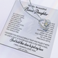 To My Bonus Daughter Necklace, Gift for Bonus Daughter, Step Daughter Birthday 1_10_White