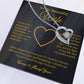 To My Wife Necklace, Gift For Wife, Anniversary Gift For Wife, Necklace For Wife 25_5_Gold