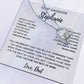 Custom To My Daughter Necklace from Dad, Father Daughter Necklace,  Gift From Dad