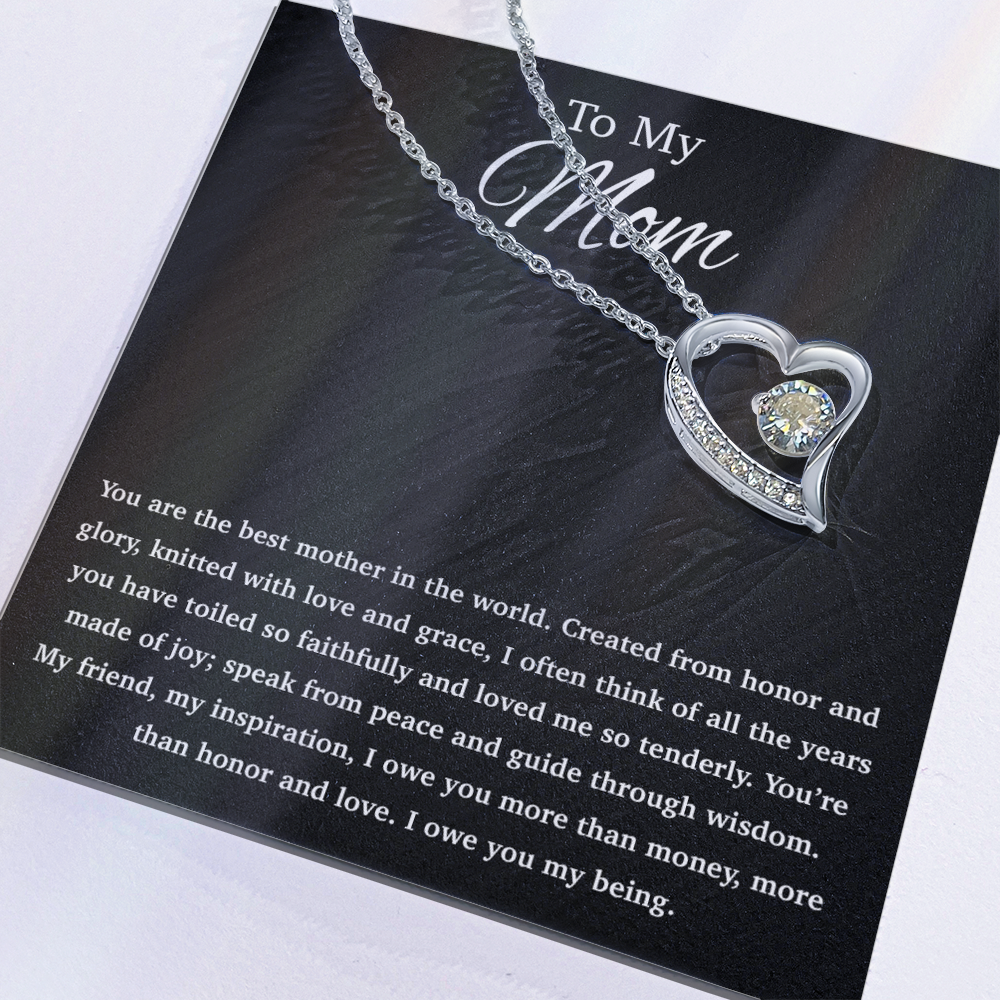To My Mom Necklace, Gift For Mom From Daughter, Mother's Day Gifts 25_4