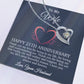 21th Anniversary Gift For Wife, 21 Year Anniversary Gifts, 21th Wedding Anniversary Gift Ideas_Blue