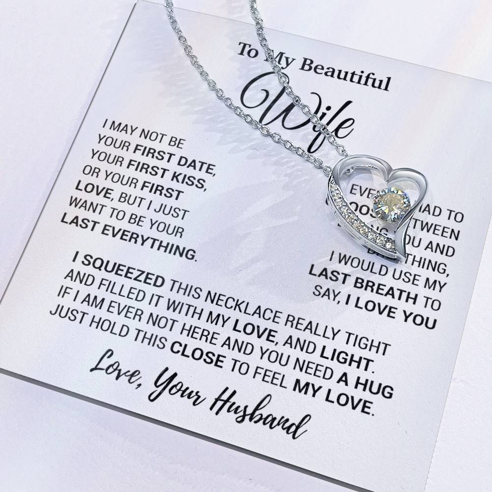 To My Wife Necklace, Christmas Gifts For Women, Anniversary Gift For Wife 30_7