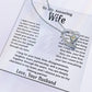 To My Amazing Wife Necklace, Christmas Gifts For Women, Anniversary Gift For Wife