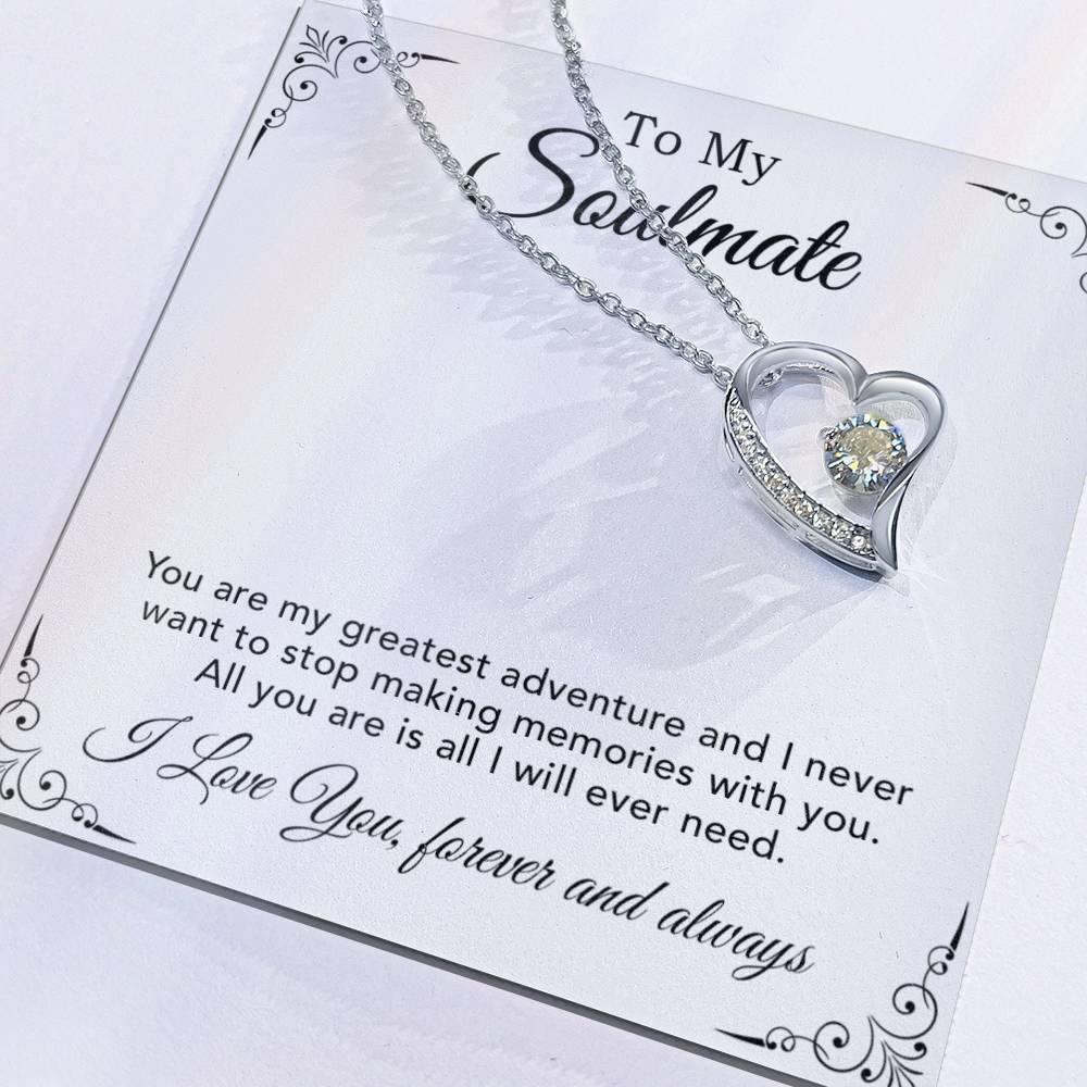 To My Soulmate Necklace, Gift For Her, Christmas Gift, Birthday Gift 17_10