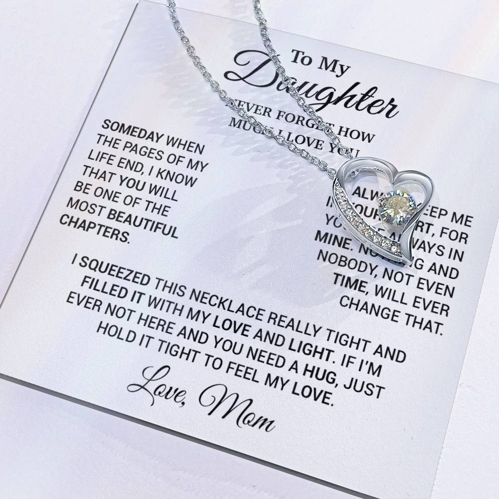 To My Daughter Necklace, Daughter Mother Necklace, Daughter Gift From Mom 23_10