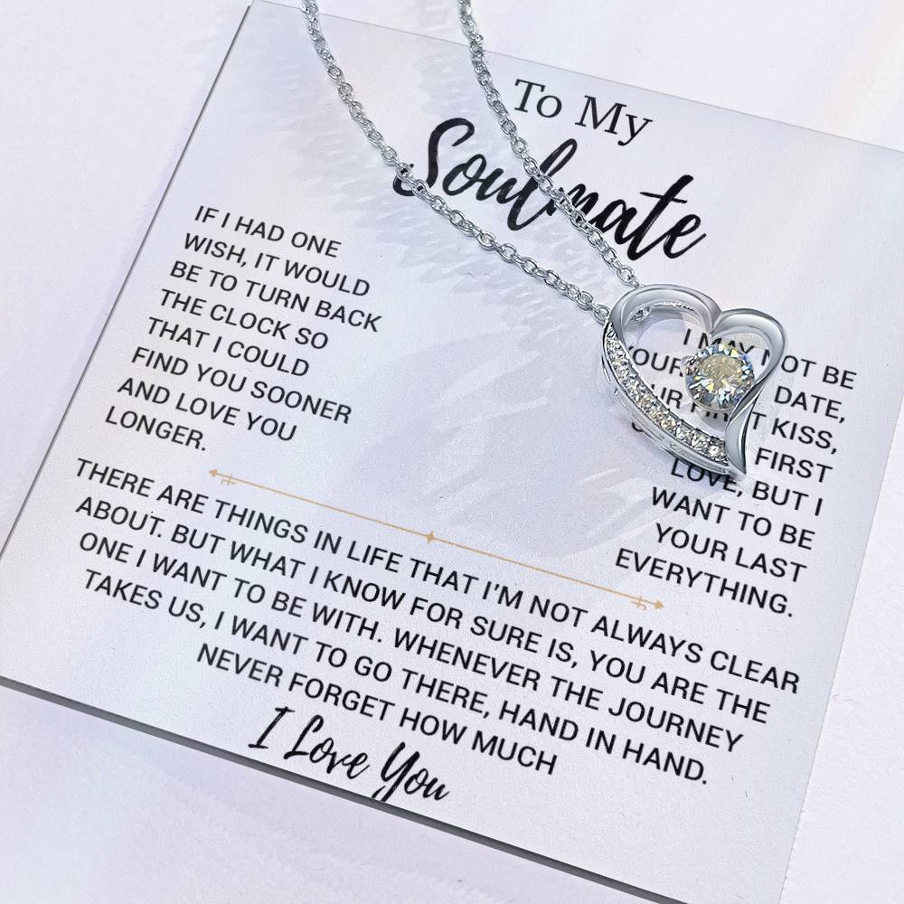 To My Soulmate Necklace, Birthday Gifts For Her, Christmas Gift For Soulmate 13_11