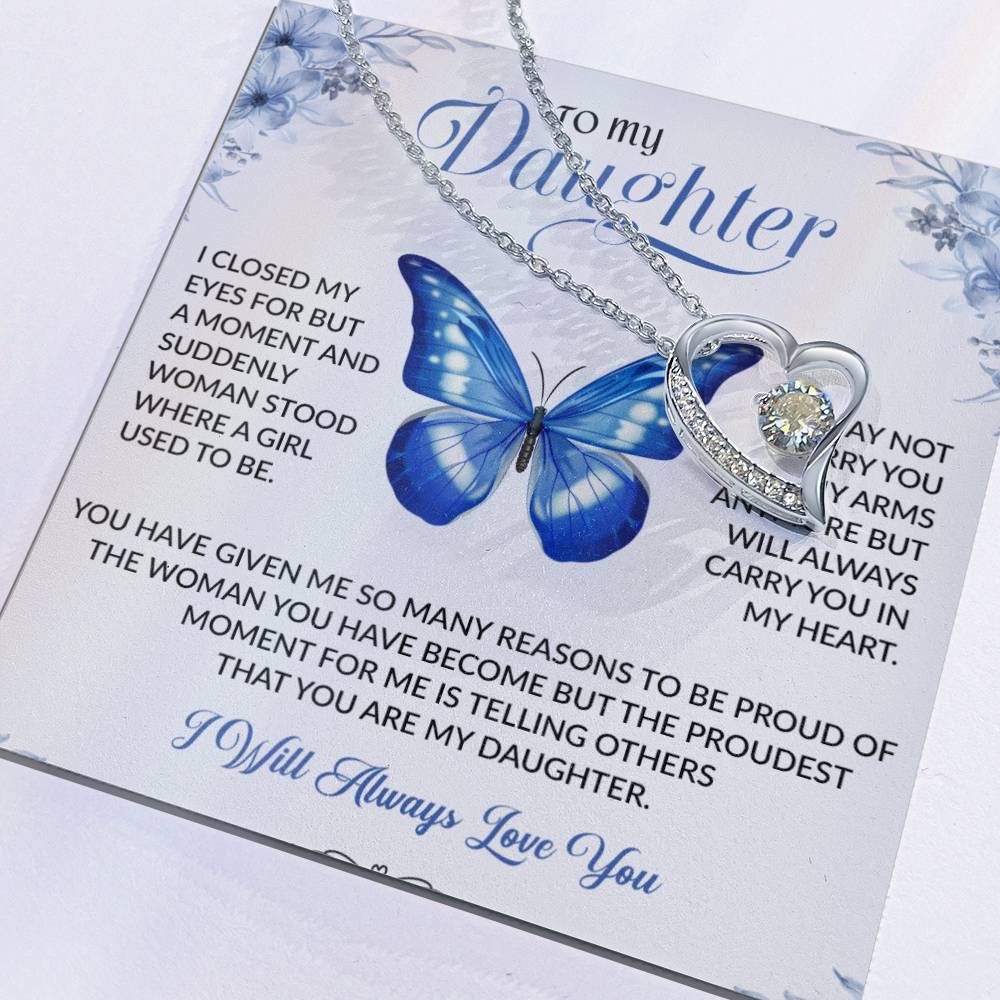 To My Daughter Necklace, Gift for Daughter from Dad, Daughter Father Necklace 30_11