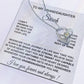 CustomTo My Granddaughter Necklace, Granddaughter Necklace, Granddaughter Gift From Grandma