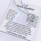 To My Bonus Daughter Necklace, Gift for Bonus Daughter, Step Daughter Birthday 23_11
