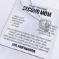 To My Amazing Second Mom, Second Mom Gift Necklace, Bonus Mom Gift
