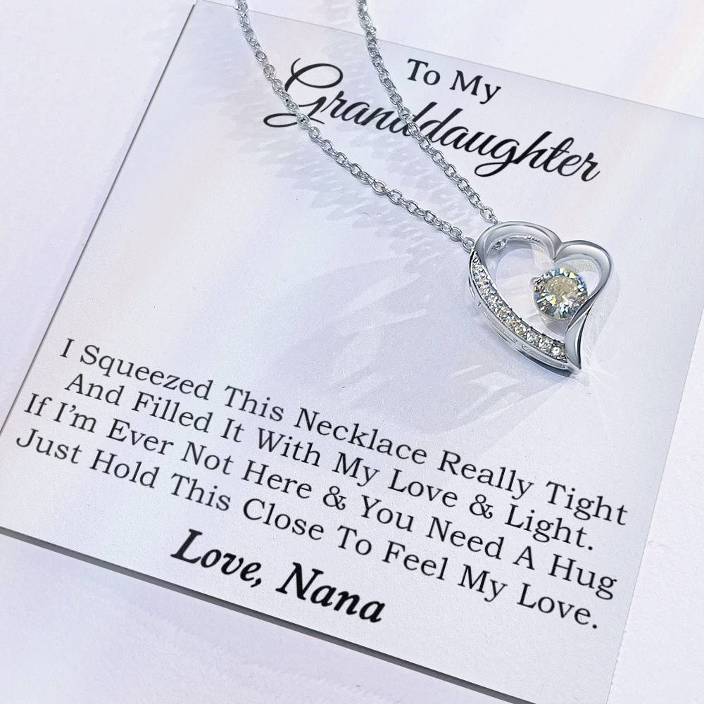 To My Granddaughter Necklace, Granddaughter Gift, Gifts for Granddaughters, Granddaughter Necklace 30_10