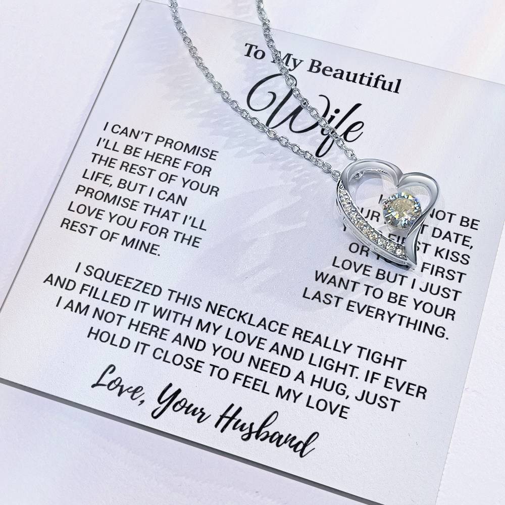 To My Wife Necklace, Christmas Gifts For Women, Anniversary Gift For Wife 2_8