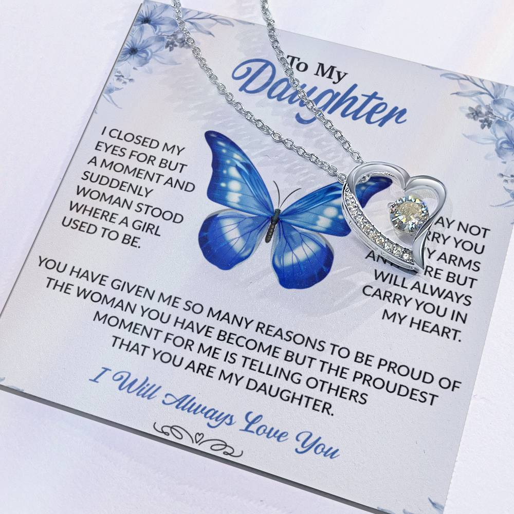 To My Daughter Necklace, Gift for Daughter from Dad, Daughter Father Necklace 9_12