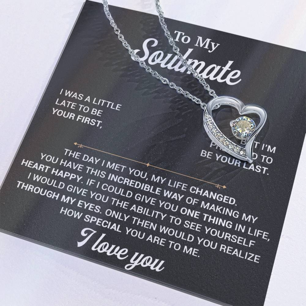 To My Soulmate Necklace, Soulmate Gift, Gift For Girlfriend, Christmas Gift 1_11