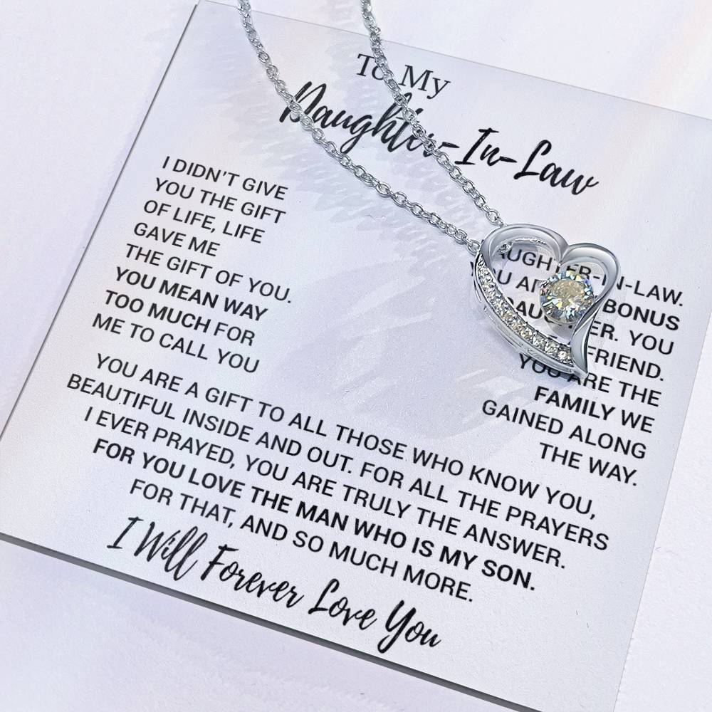 To My Daughter-In-Law Necklace, Gift For Daughter In Law, Daughter In Law Gift 18_10
