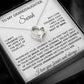 CustomTo My Granddaughter Necklace, Granddaughter Necklace, Granddaughter Gift From Grandma