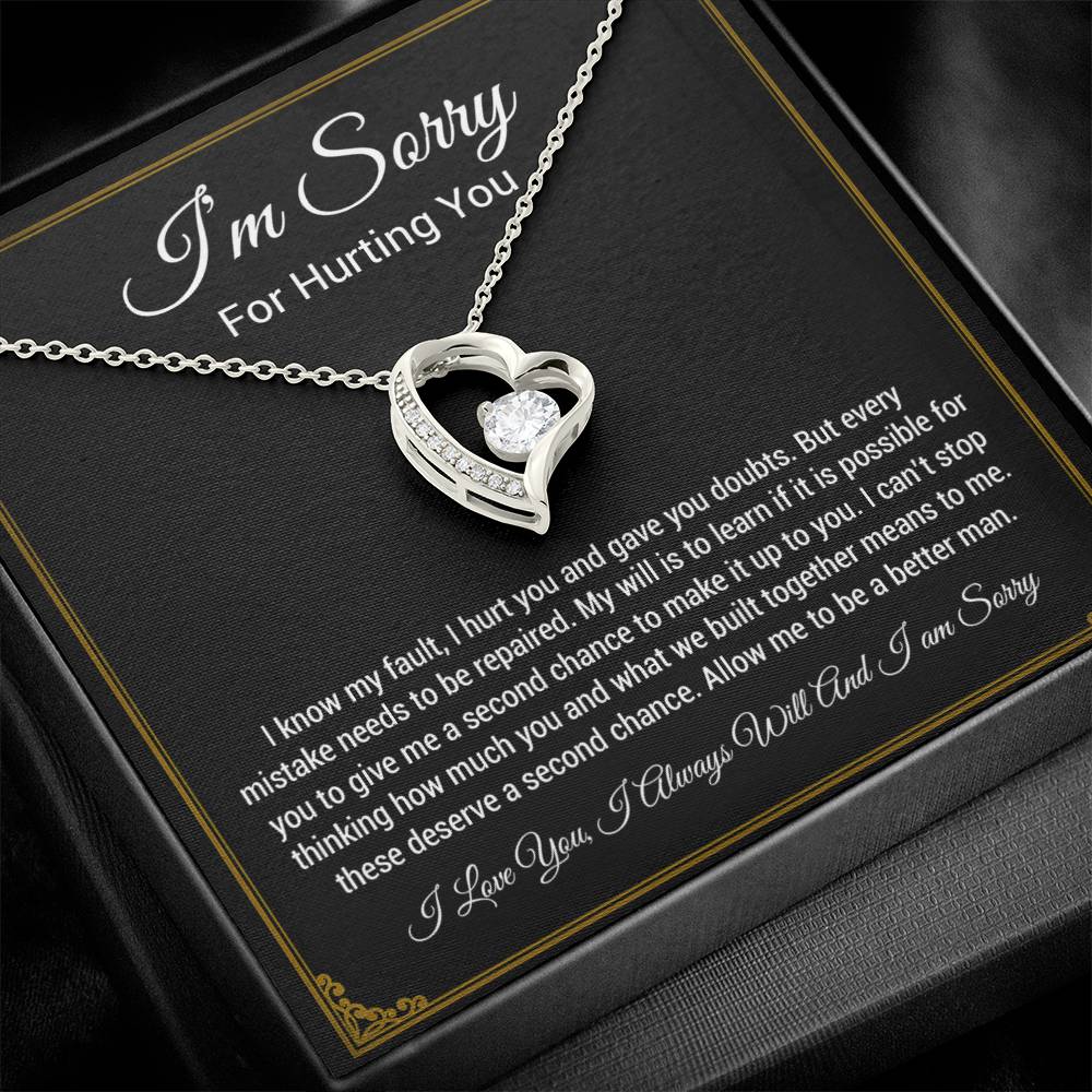 I'm Sorry Necklace Gifts, Apology Gifts For Her, Forgiveness Gift, Wife Gift 16_4