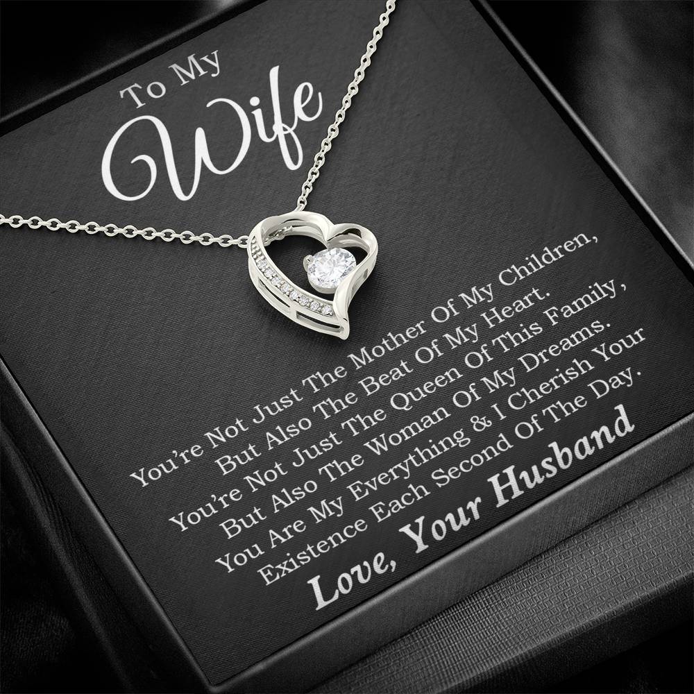 To My Wife Necklace, Mother's Day Gift from Husband, Wife Birthday Gift 23_2