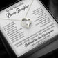 To My Bonus Daughter Necklace, Gift for Bonus Daughter, Step Daughter Birthday 1_10_White