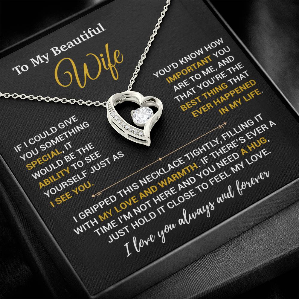 To My Wife Necklace, Christmas Gifts For Women, Anniversary Gift For Wife 9_10