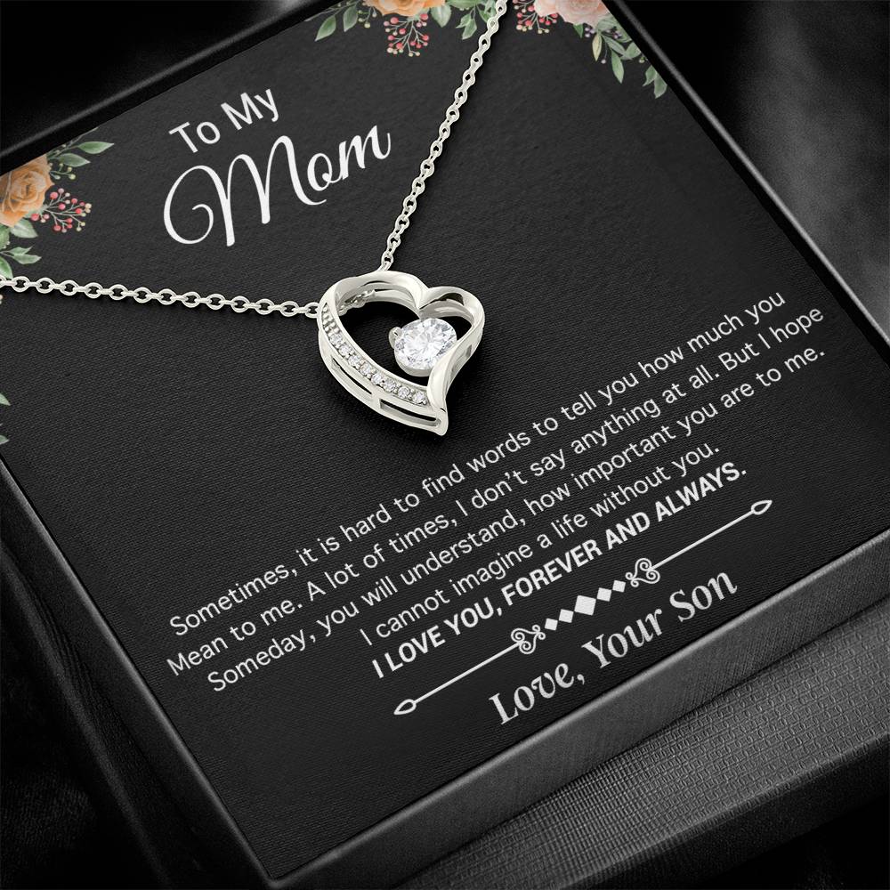 To My Mom Necklace, Mother's Day Gifts To Mom, Mom Gift From Daughter, Gifts for Mom from Son 6_3