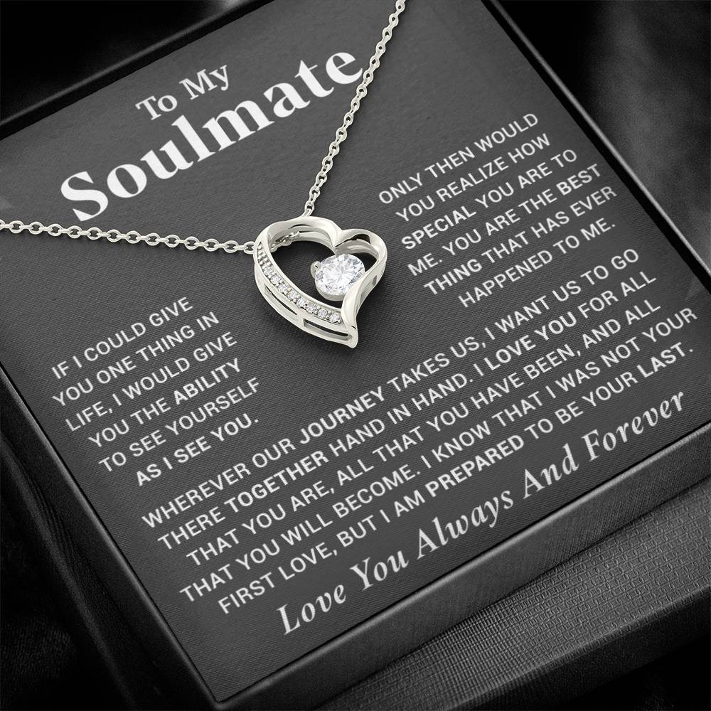 To My Soulmate Necklace Gift For Wife Girlfriend Birthday Anniversary Christmas 20_7_Gray