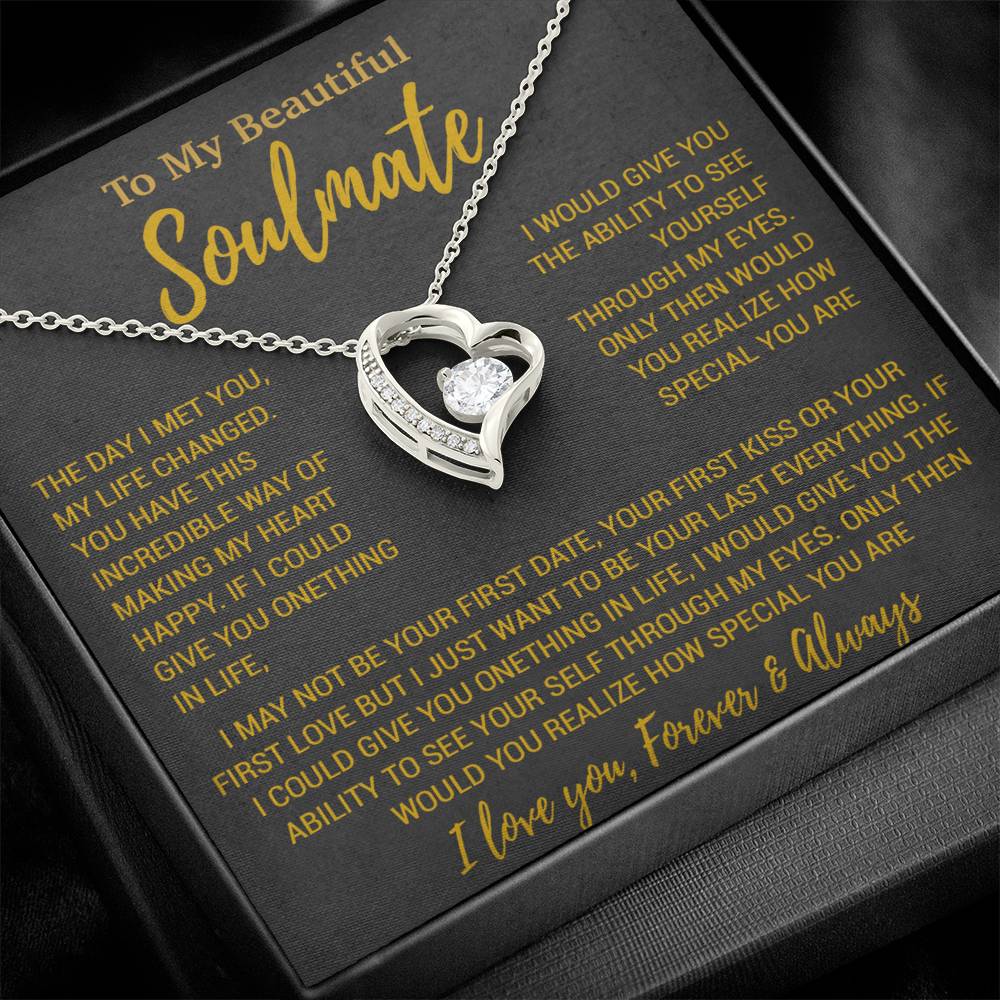 To My Soulmate Necklace, Birthday Gifts For Her, Christmas Gift For Soulmate 19_9