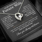 To My Beautiful Future Wife Necklace, Anniversary Birthday Christmas Gift for Her 9_11