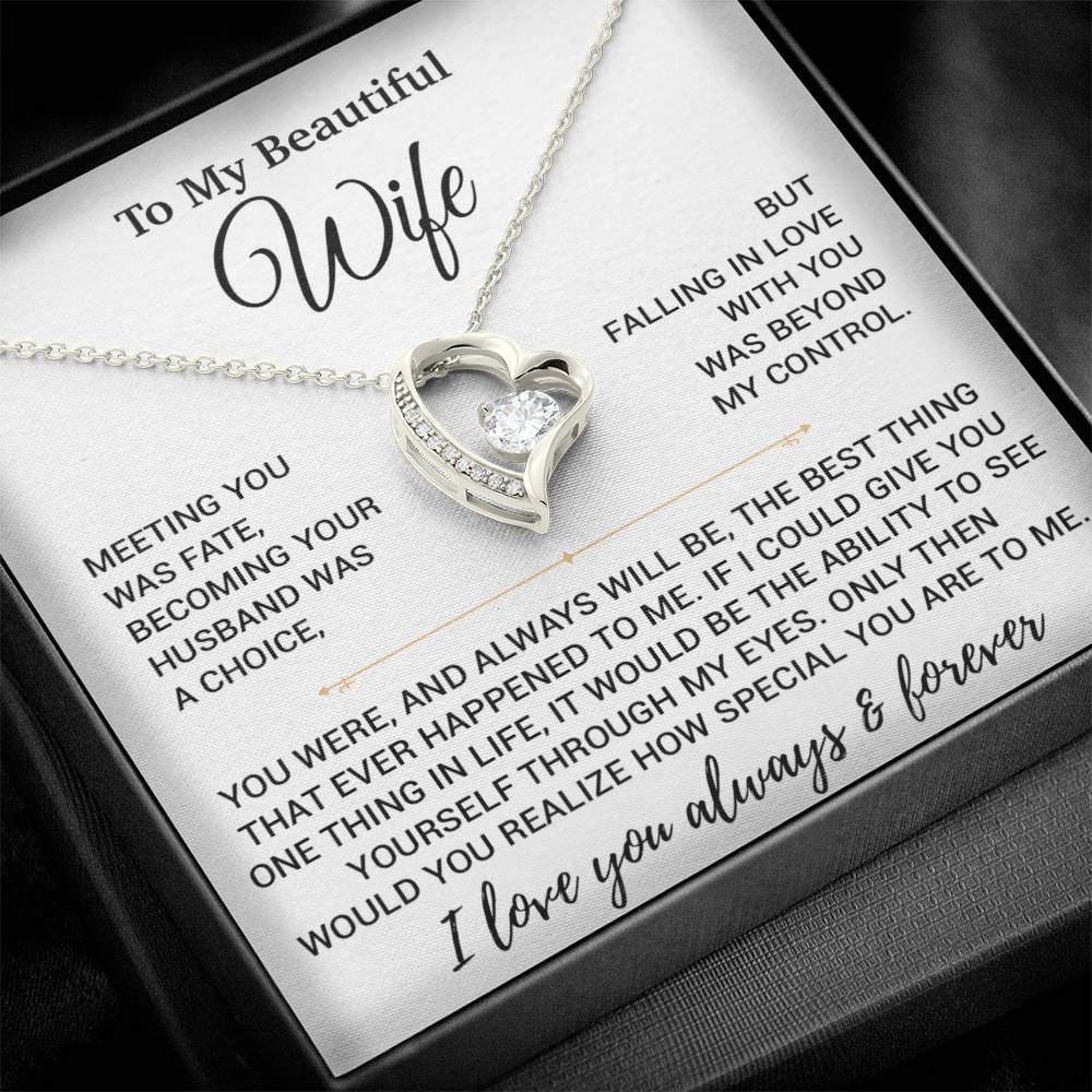 To My Wife Necklace, Christmas Gifts For Women, Anniversary Gift For Wife 8_10