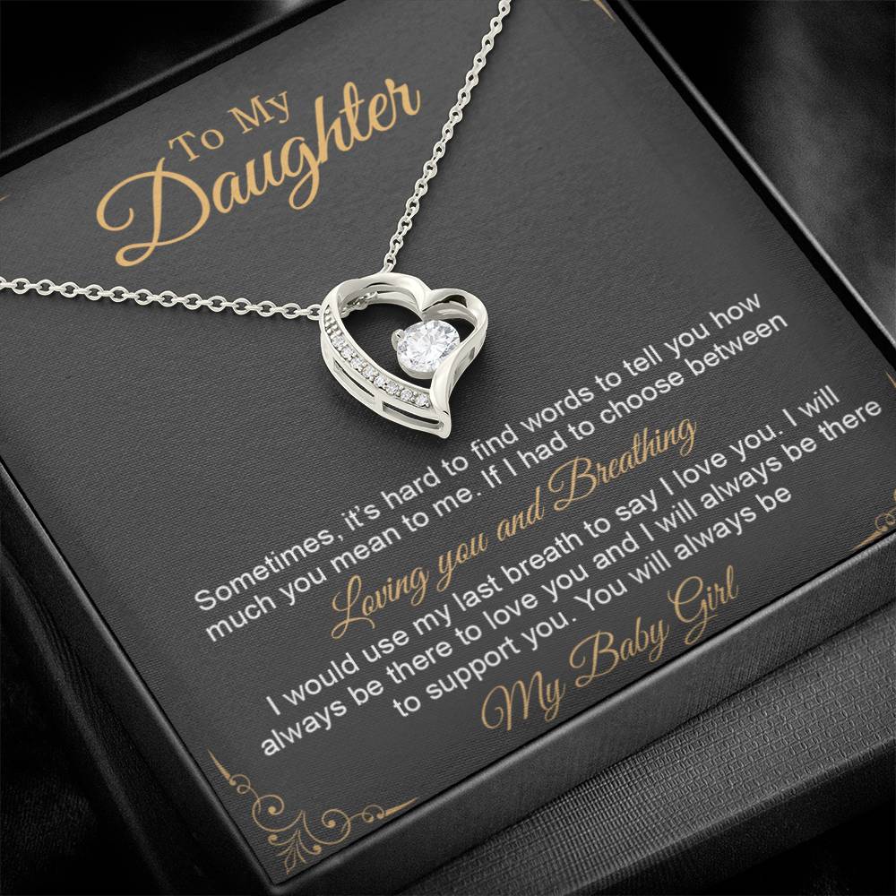 To My Daughter Necklace, Gift to My Daughter, Graduation Gift for Daughter