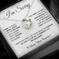 I'm Sorry Gift For Wife Necklace, Sorry Gift for Girlfriend, Forgiveness Gift For Her 24_5
