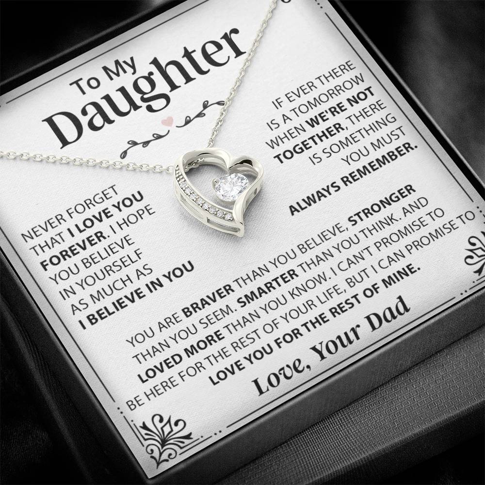 To My Daughter Necklace Gift for Daughter from Dad,Daughter Father Necklace 3_12