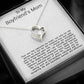 To My Boyfriends Mom Necklace, Gifts For Boyfriends Mom, Boyfriends Mom Gift
