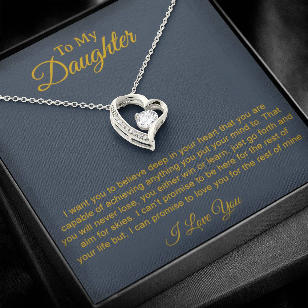 To My Daughter Necklace, Daughter Father Necklace, Daughter Gift From Dad 11_9