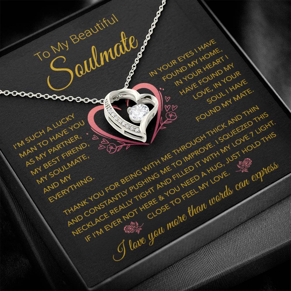 To My Soulmate Necklace, Vanlentines Gifts For Women, Anniversary Gift For Soulmate 20_1