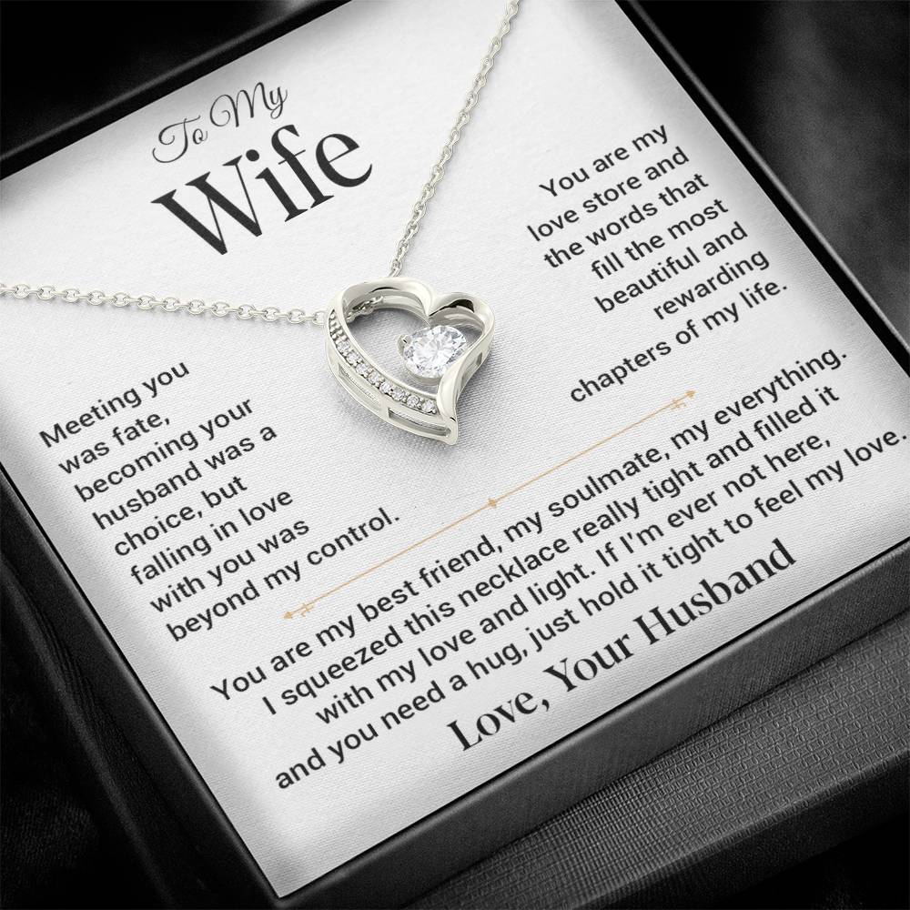 To My Wife Necklace, Gift For Wife, Anniversary Gift For Wife, Christmas Gift 21_11
