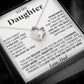 To My Daughter Necklace, Daughter Father Necklace, Daughter Gift From Dad 20_7