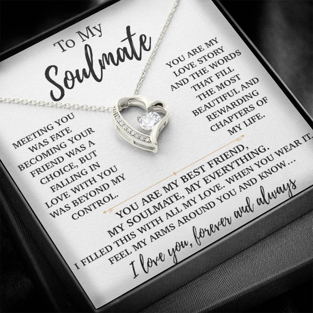 To My Soulmate Necklace, Birthday Gifts For Her, Christmas Gift For Soulmate 17_10