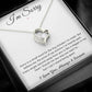 I'm Sorry Necklace Gifts, Apology Gifts For Her, Forgiveness Gift, Wife Gift 8_12