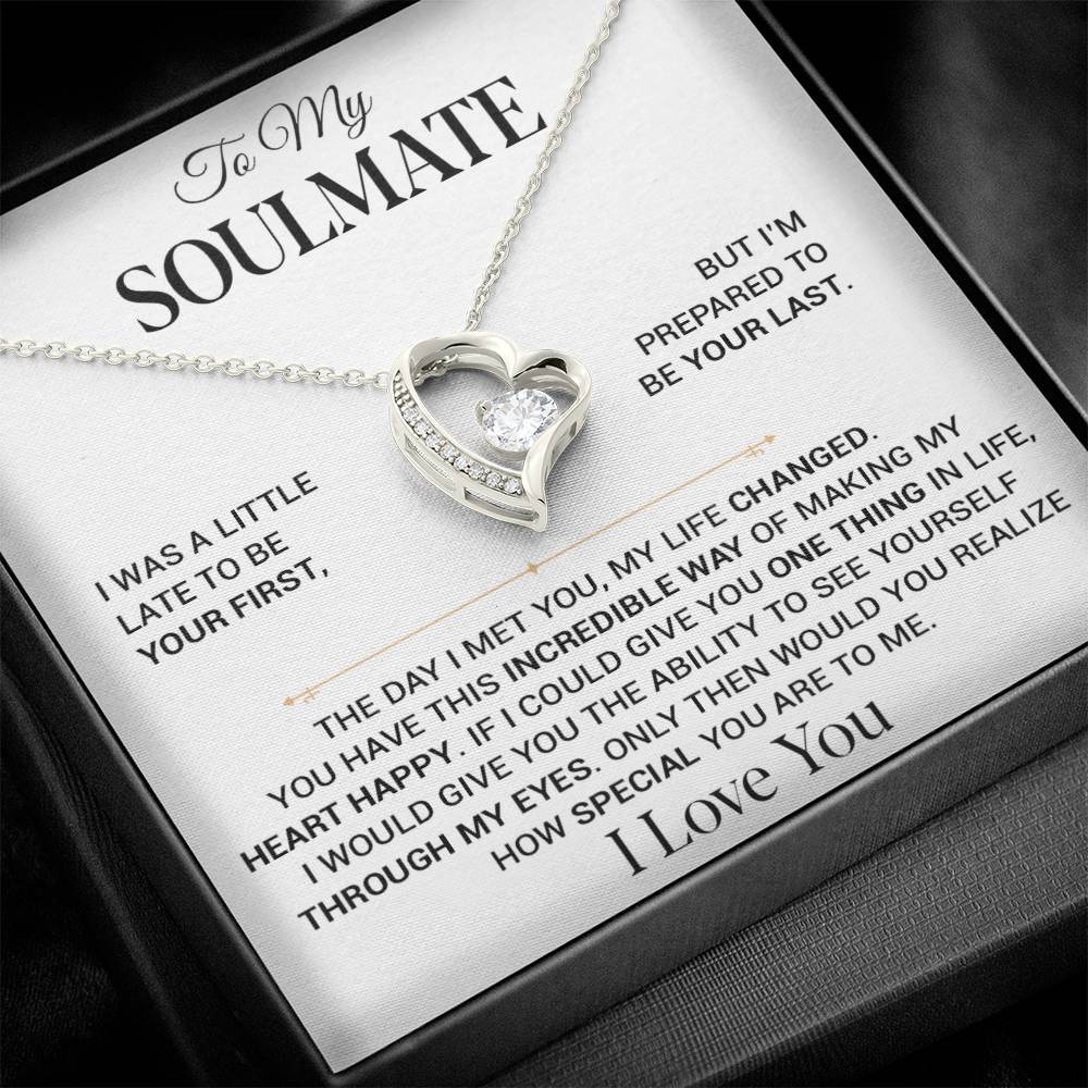 To My Soulmate Necklace, Soulmate Gift, Christmas Gift 22_11