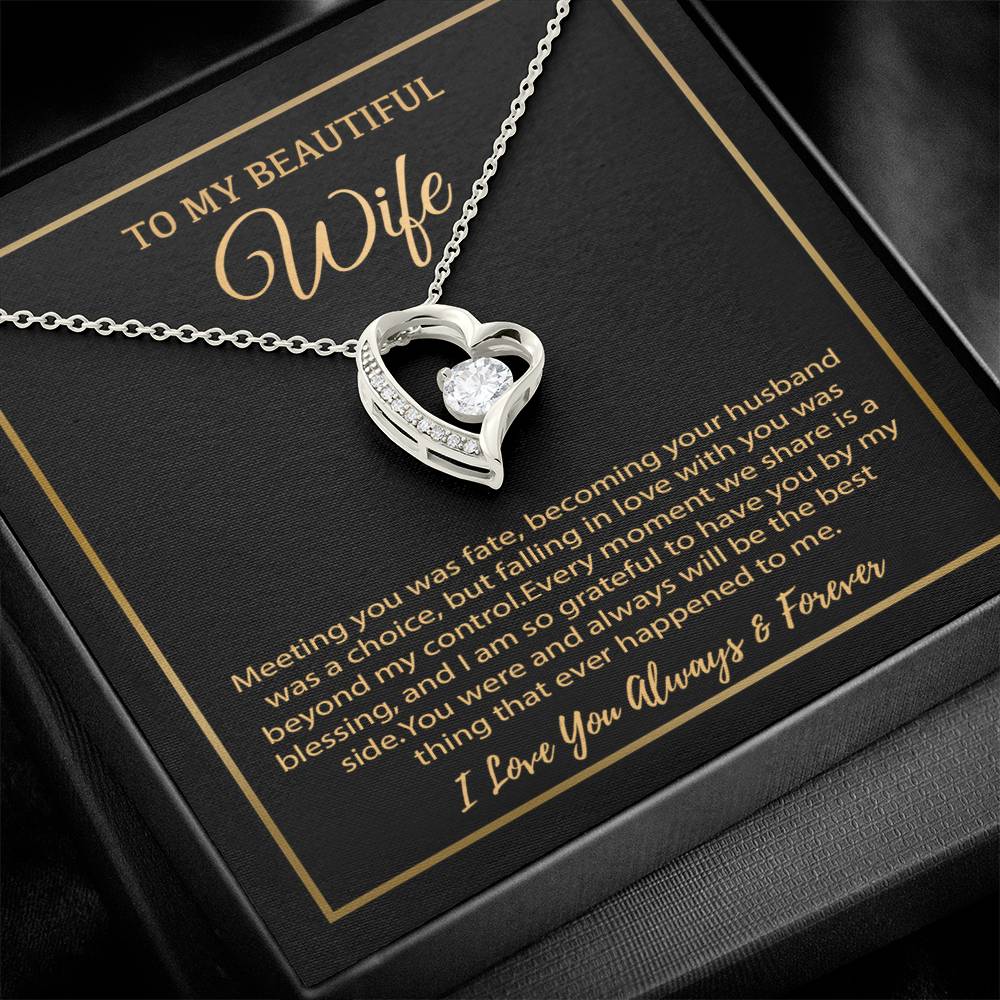 To My Wife Necklace, Christmas Gifts For Women, Anniversary Gift For Wife 19_12