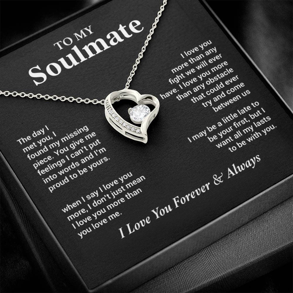 To My Soulmate Necklace, Gift for Wife, Girlfriend, Anniversary Gift, Christmas Gift 28_11