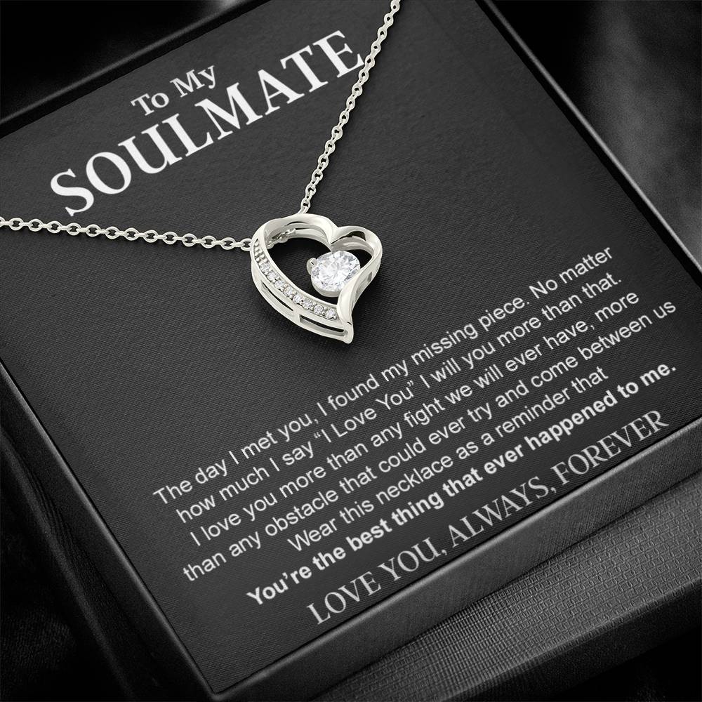To My Soulmate Necklace, Birthday Gift for Her, Anniversary Gifts, Christmas Gift 18_8