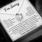 I'm Sorry Gift For Wife Necklace, Sorry Gift for Girlfriend, Forgiveness Gift For Her 29_10