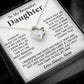 To My Beautiful Daughter Necklace, Gift for Daughter, Birthday Gift for Daughter 24_7