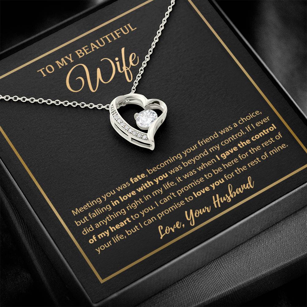 To My Wife Necklace, Christmas Gifts For Women, Anniversary Gift For Wife 16_12
