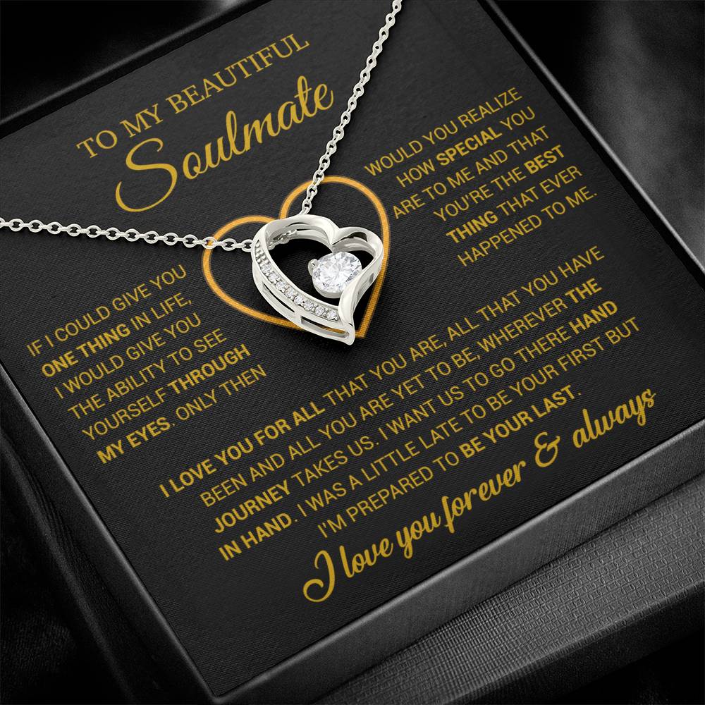To My Soulmate Necklace, Gift For Wife From Husband, Valentiens Gift 22_12