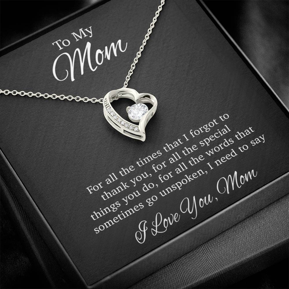 To My Mom Necklace, Gift For Mom From Daughter, Mother's Day Gifts 5_4