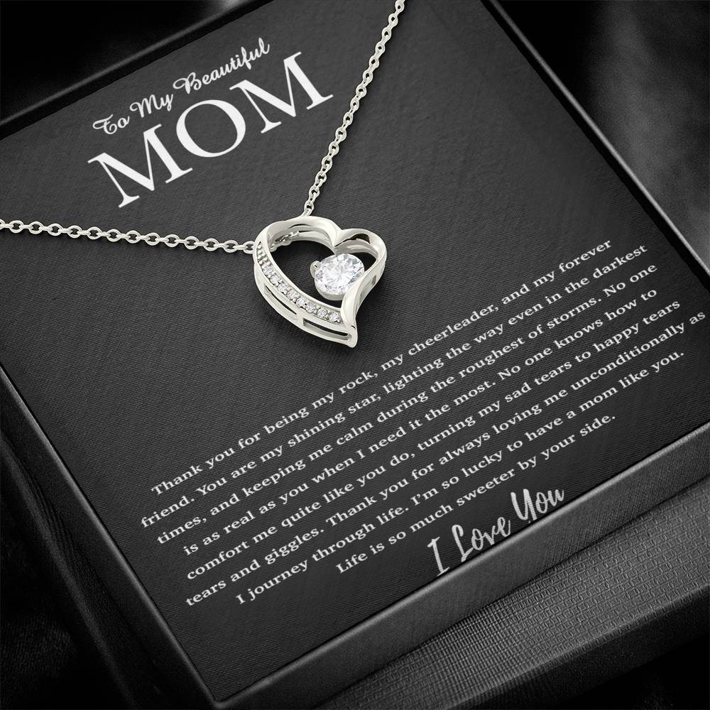 To My Mom Necklace, Gift For Mom From Daughter, Mother's Day Gifts 24_4